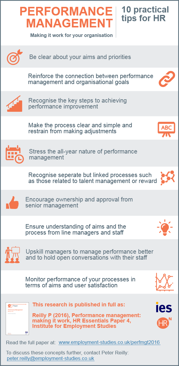 Performance management - 10 practical tips for HR